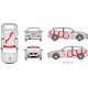 Audi A3 BTCC Full Graphics Race Rally Kit