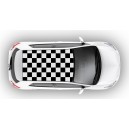 Chequered roof graphics - Universal