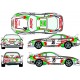 Toyota Supra Toms Castrol Rally Graphics Kit