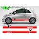 Fiat 500 Abarth Stripes Style 1