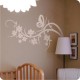 Butterfly and Flowers Wall Art 2
