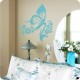 Butterfly and Flowers Wall Art 4