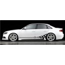Audi A4 Side Stripe Style 129