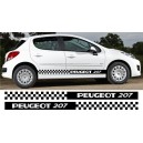 Peugeot 207 Side Stripe Style 7