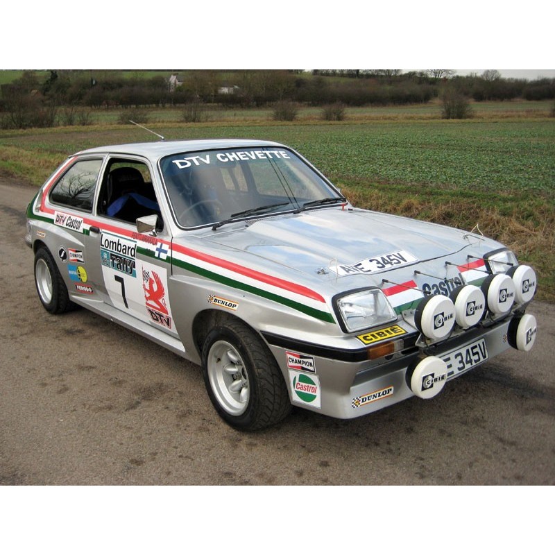 Vauxhall Opel Chevette HSR 1978 Full Rally Graphics Kit