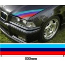 BMW M3 Motorsport bonnet Stripes