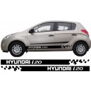 Hyundai i20 Side Stripe Style 9