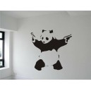 Banksy Panda Wall Art 