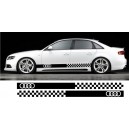 Audi A4 Side Stripe Style 2