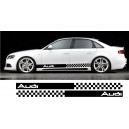 Audi A4 Side Stripe Style 8