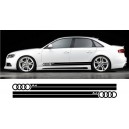 Audi A4 Side Stripe Style 20