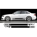 Audi A4 Side Stripe Style 21
