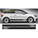 Audi A1 Side Stripe Style 1
