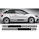 Audi A1 Side Stripe Style 9