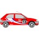 Citroen Saxo Rally Full Graphics Kit