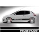 Peugeot 206 Side Stripe Style 7