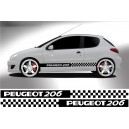 Peugeot 206 Side Stripe Style 8