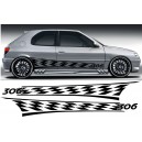Peugeot 306 Side Stripe Style 18