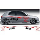Peugeot 306 Side Stripe Style 35