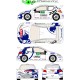 Peugeot 206 1999 WRC Full Rally Graphics Kit