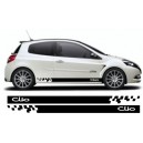 Renault Clio Side Stripe Style 1
