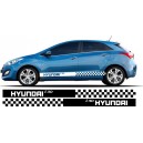 Hyundai i30 Side Stripe Style 4